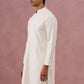 Silk Blend Embroidered Kurtas ( ANMKO 301Cream )  [RT] [L-6]