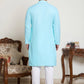 Solid Cotton Kurta Set for Men