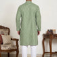 Men's Geometric Printed Kurta Set