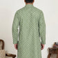 Men's Geometric Printed Kurta