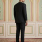 Japanese Embroidered Indo-Western Set ( 50JIND 156Black S )