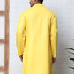 Solid Kurta for Men ( ANMKO 273Lemon )  [RT] [H-3]