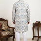 Embroidered Kurta Set For Men ( JOKP P 5227White XXLxx )