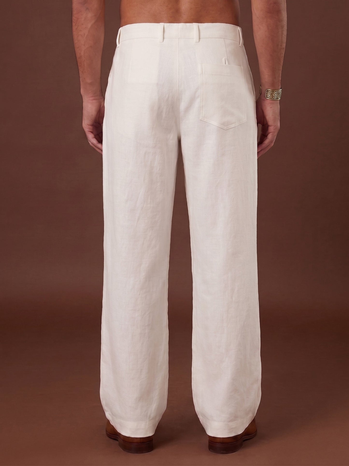 Men Straight Fit Korean Pants