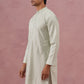 Silk Blend Embroidered Kurtas ( ANMKO 301Pista )  [RT] [L-6]