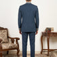 Deer Embroidered Japanese Fabric Indo-Western Set