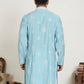 Embroidered & Sequin Kurta With Dupatta