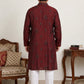 Embroidered & Sequin Kurta Pyjama With Dupatta