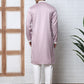 Men Silk Blend Ethnic Embroidered Kurtas ( HOPKO 012Purple )  [RT] [P-3]