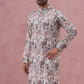 Men’s Stylish Printed Cotton Blend Kurtas ( ANMKO 274Blue )  [RT] [N-6]