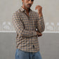 Checked Cotton Casual Shirt for Men ( RDSH 031Beige )