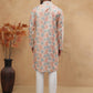 Ethnic Foil Printed Viscose Rayon Kurta ( HOPKO 016Peach )  [RT] [P-5]