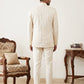 Silk Blend Sequin & Embroidered Indo-Western Set