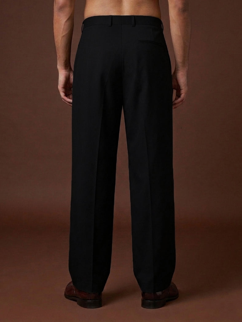 Men Straight Fit Korean Pants