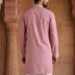 Embroidered Japanese Fabric Kurta ( 65KO 5638 Magenta )