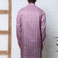 Bandhani Print Thread-Work Kurtas ( ANMKO 291Purple )  [RT] [L-5]