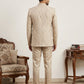 Men's Cotton Blend Embroidered Indo-Western Set