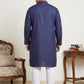 Solid Cotton Kurta Set for Men