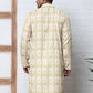 Thread Work & Printed Cotton Blend Kurtas ( ANMKO 297Yellow )  [RT] [D-3]