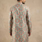 Printed & Thread Work Kurta for Men ( 65KO 5641 Green )