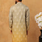 Bandhani Print Thread-Work Kurta ( ANMKO 291Pista )