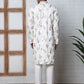 Silk Blend Floral Embroidered Kurtas ( HOPKO 010White )  [RT] [P-6]