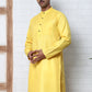 Solid Kurta for Men ( ANMKO 273Lemon )  [RT] [H-3]
