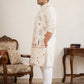 Floral Embroidered and Sequins Kurta Set