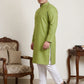 Solid Cotton Kurta Set for Men