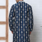 Festival Silk Blend Embroidered Kurtas ( ANMKO 276Navy )  [RT] [N-6]