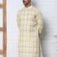 Thread Work & Printed Cotton Blend Kurtas ( ANMKO 297Yellow )  [RT] [D-3]
