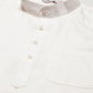 Men's Kurta Pyjama With Teal Blue Solid Nehru Jacket (JOKPWC W-F 4033 F )