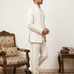 Silk Blend Sequin & Embroidered Indo-Western Set