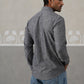 Cotton Blend Solid Casual Shirt for Men ( RDSH 032Grey )