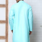 Solid Kurta for Men ( ANMKO 273Sky )  [RT] [H-3]