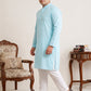 Solid Cotton Kurta Set for Men