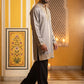 Cotton Blend Embroidered Kurta with Korean Pants ( 65KP PJ11B B 5634 Brown )