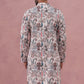 Men’s Stylish Printed Cotton Blend Kurtas ( ANMKO 274Blue )  [RT] [N-6]