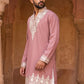 Embroidered Japanese Fabric Kurta ( 65KO 5638 Magenta )