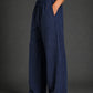 Men’s Relaxed Fit Linen Trousers ( J-GP 310 GP 310Navy )