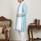 Embroidered & Sequin Kurta Pyjama With Dupatta