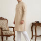 Solid Cotton Kurta Set for Men