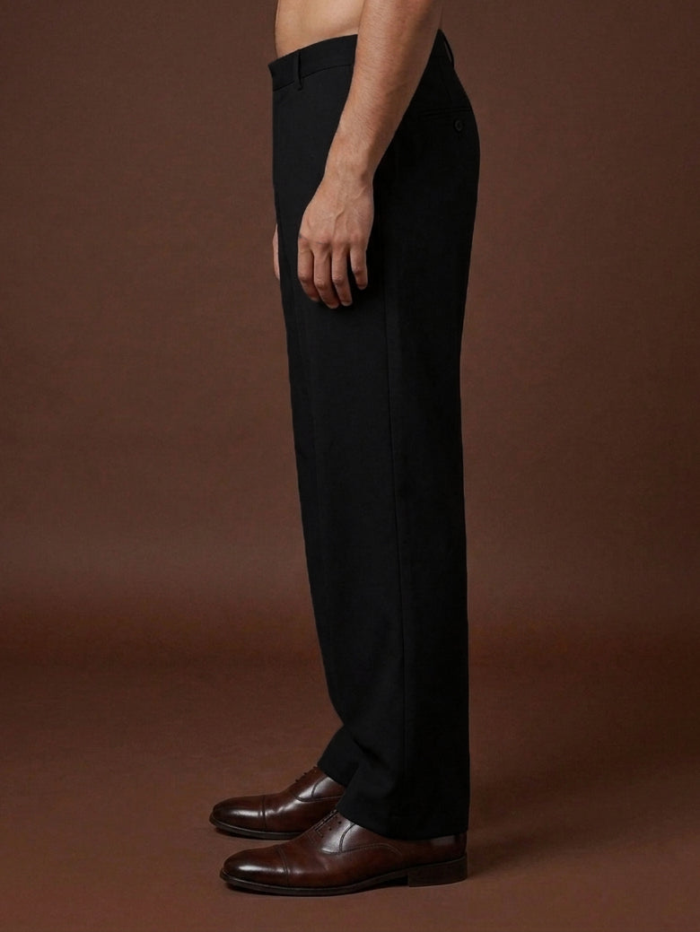 Men Straight Fit Korean Pants