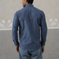 Cotton Blend Solid Casual Shirt for Men ( RDSH 032Blue )