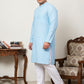 Men's Cotton Striped Kurta Pyjama Set