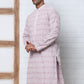 Embroidered Viscose Rayon Kurta ( ANMKO 280Purple )  [RT] [M-6]