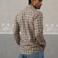 Checked Cotton Casual Shirt for Men ( RDSH 031Beige )