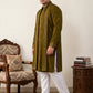 Embroidered & Sequin Kurta Pyjama With Dupatta