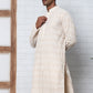 Embroidered Viscose Rayon Kurta ( ANMKO 280Beige )  [RT] [M-6]