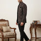 Men's Velvet Embroidered Indo-Western Set